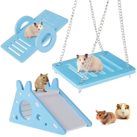 3Pcs Hamster Play Toy Guinea Pig Seesaw - MyPetDollar.com