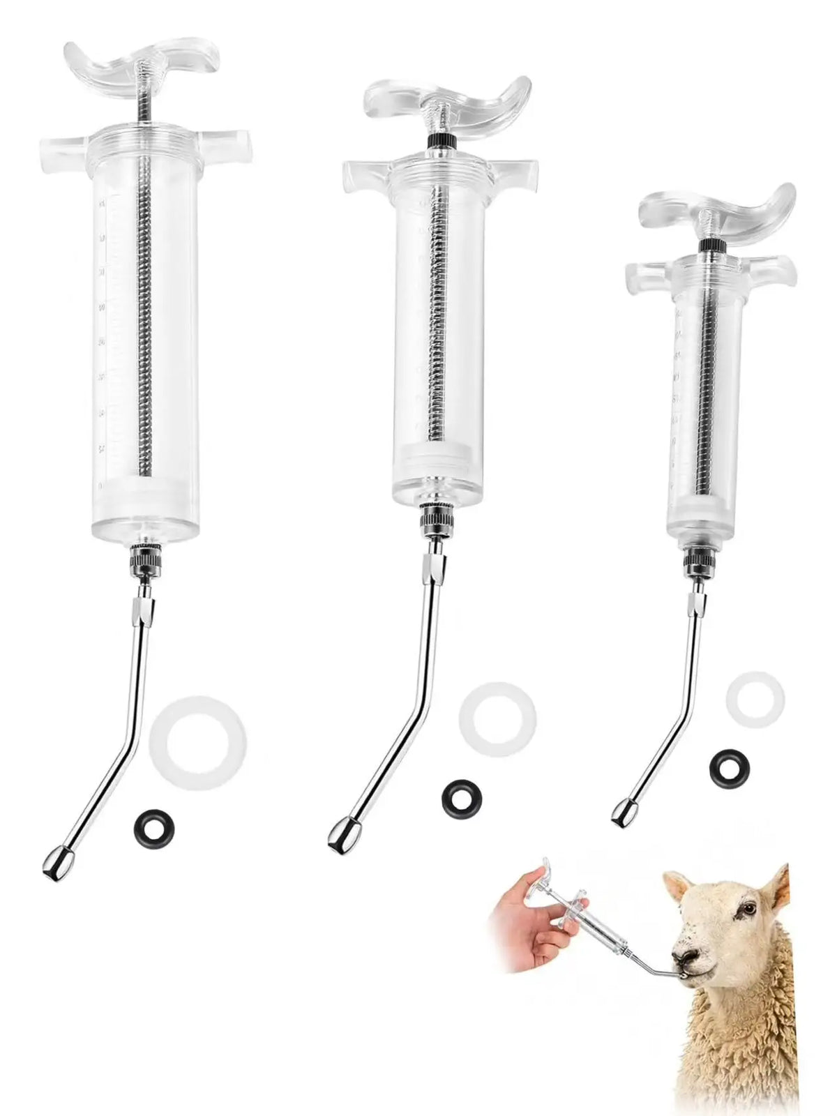Adjustable Animal Oral Drencher Reusable - MyPetDollar.com