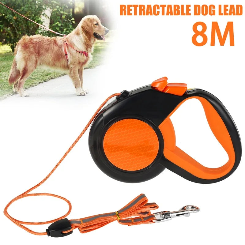 8M Dog Leash Automatic Retractable Outdoor - MyPetDollar.com