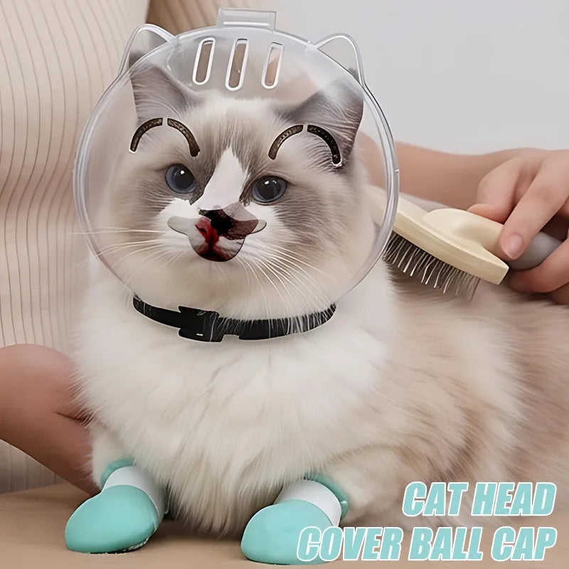 Cat Head Cover Pet Grooming Cover Accessory - MyPetDollar.com