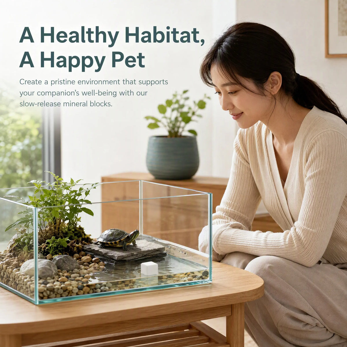 6Pcs Natural Calcium Cubes Reptile Mineral - MyPetDollar.com
