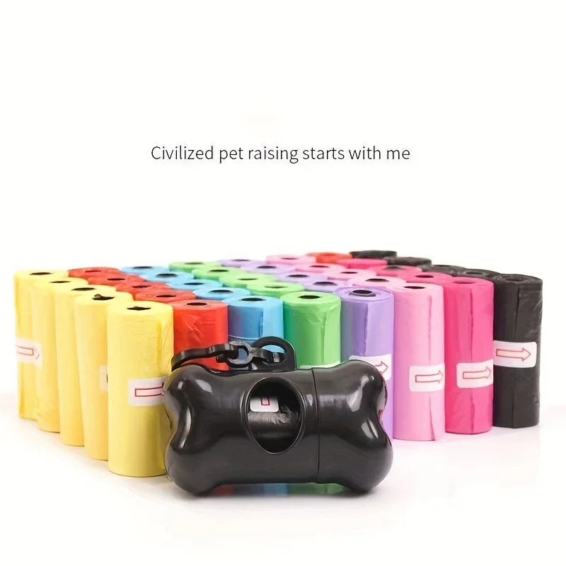 1500pcs Random Color Dog Poop Bag Pet Poop - MyPetDollar.com