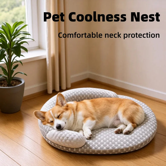 Ice Silk Pet Cooling Nest Summer Breathable - MyPetDollar.com