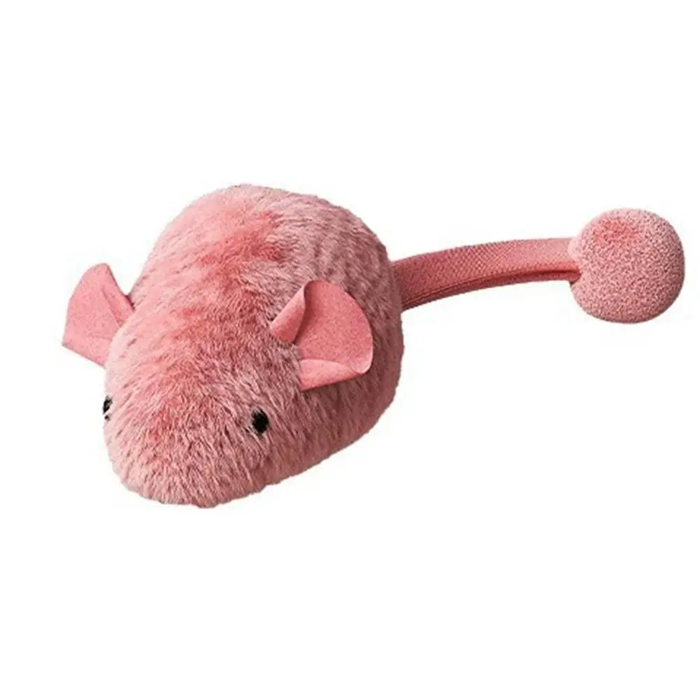 Interactive Plush Mouse Cat Toy Night Luminous Pet Kitten Chew (2 colors) – view 4