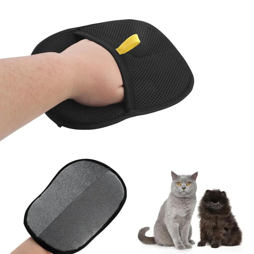 Pet Grooming Deshedding Glove, Pet Hair - MyPetDollar.com