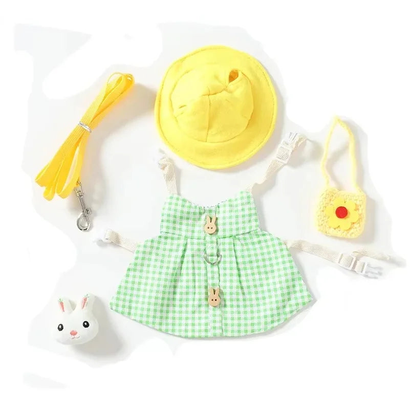 Cute Small Animals Harness Leash Set Print - MyPetDollar.com