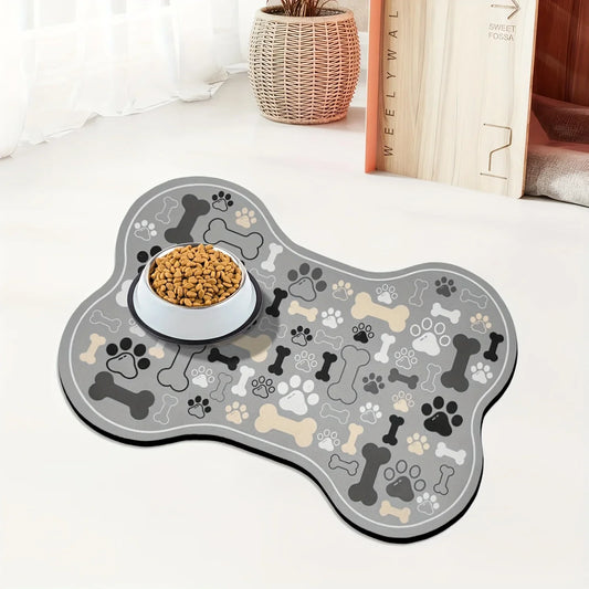 1pc Non-Slip Quick-Dry Geometric Fishbone - MyPetDollar.com