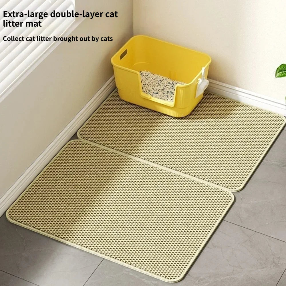 1PCS Cat Litter Mat 2-Layer Design Premium - MyPetDollar.com