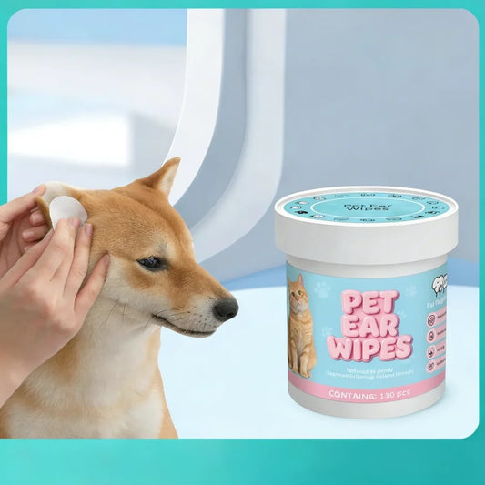 Convenient Pet Ear Cleaning Wipes For All - MyPetDollar.com