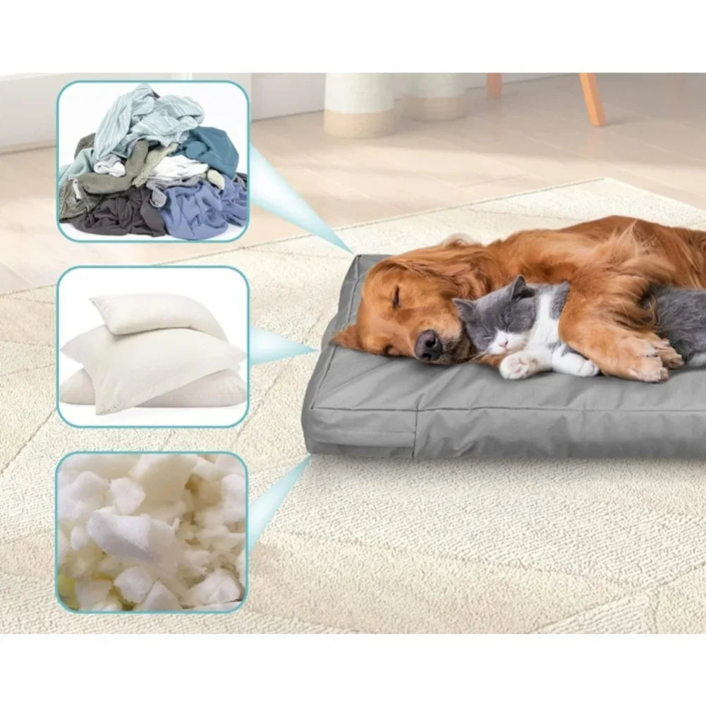 Grey 210D Oxford Fabric Bed Cover DIY - MyPetDollar.com