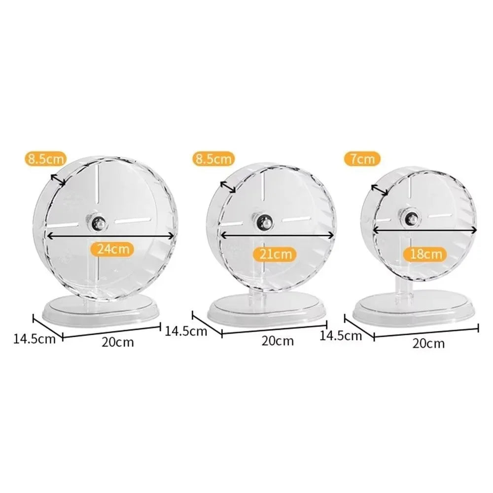 1pc Silent Hamster Running Wheel Easy To - MyPetDollar.com