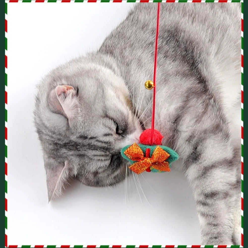 Cat Toys Cats Teasing Sticks Christmas Cute - MyPetDollar.com