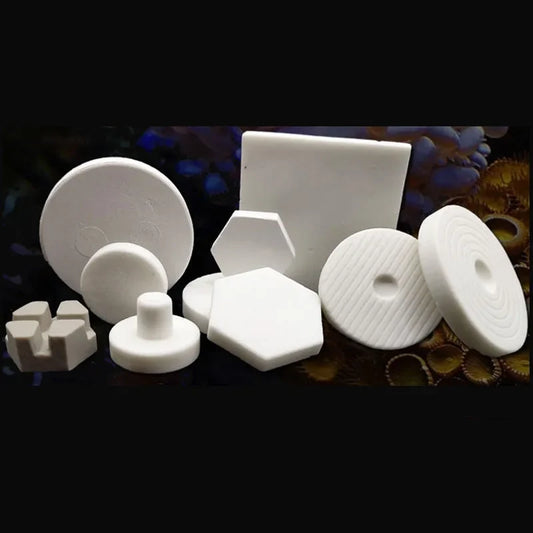 Ceramic Coralline Coral Frag Plugs Base - MyPetDollar.com