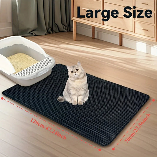 70x120cm Pet Cat Litter Mat Waterproof - MyPetDollar.com