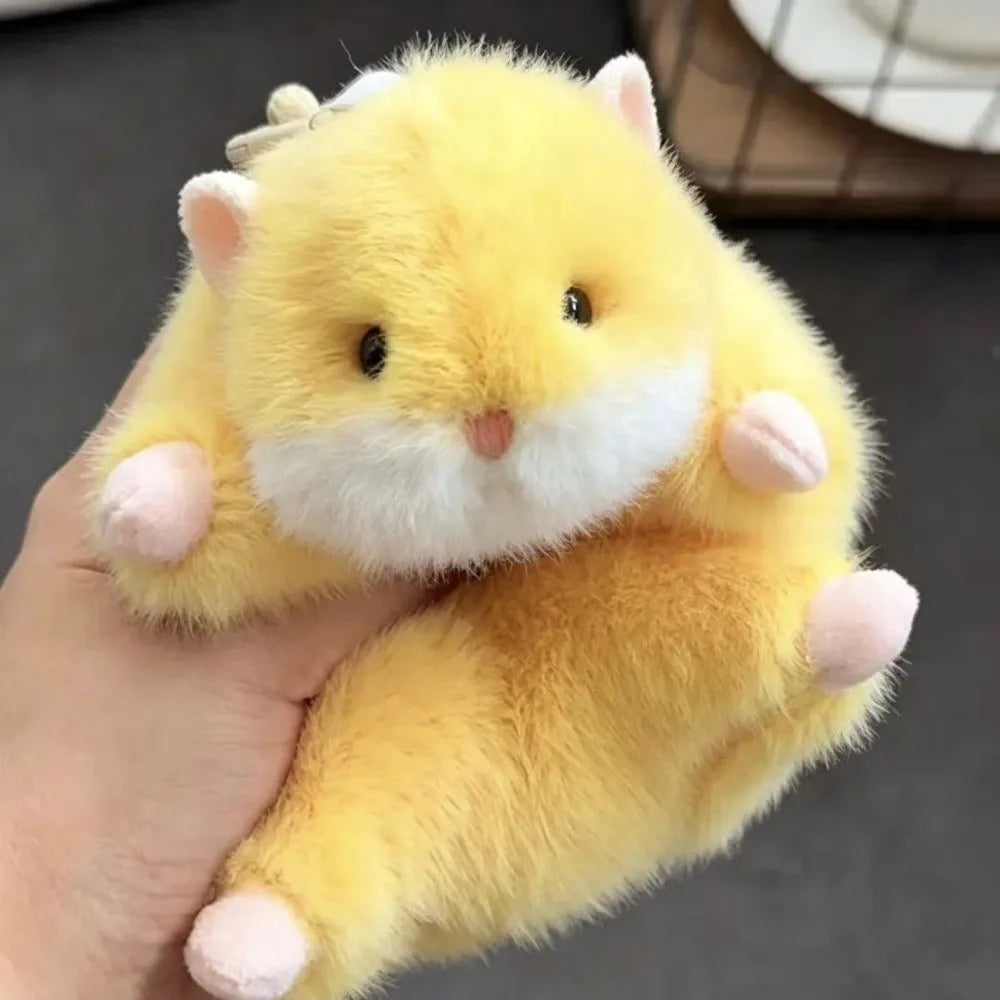Cute Plush Hamster Plush Keychain Stress - MyPetDollar.com