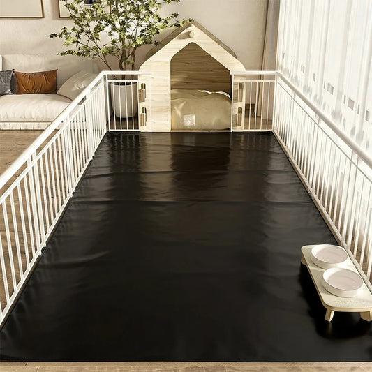 Thickened Pure Black PVC Waterproof Dog Pad - MyPetDollar.com