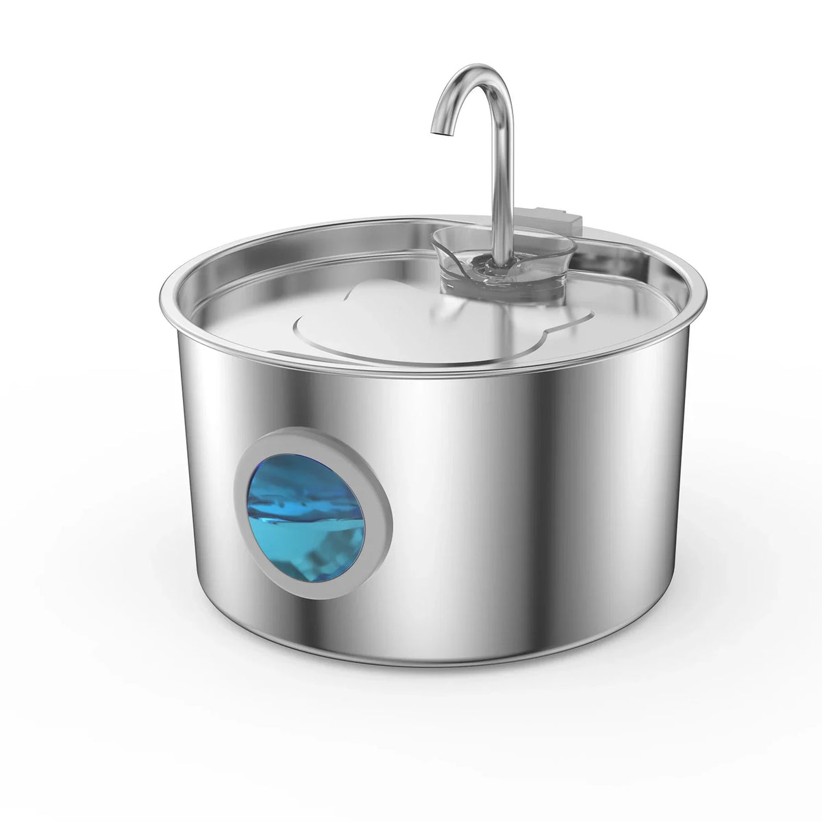 Quiet 2.2l 3.2l Stainless Steel Pet Water Fountain