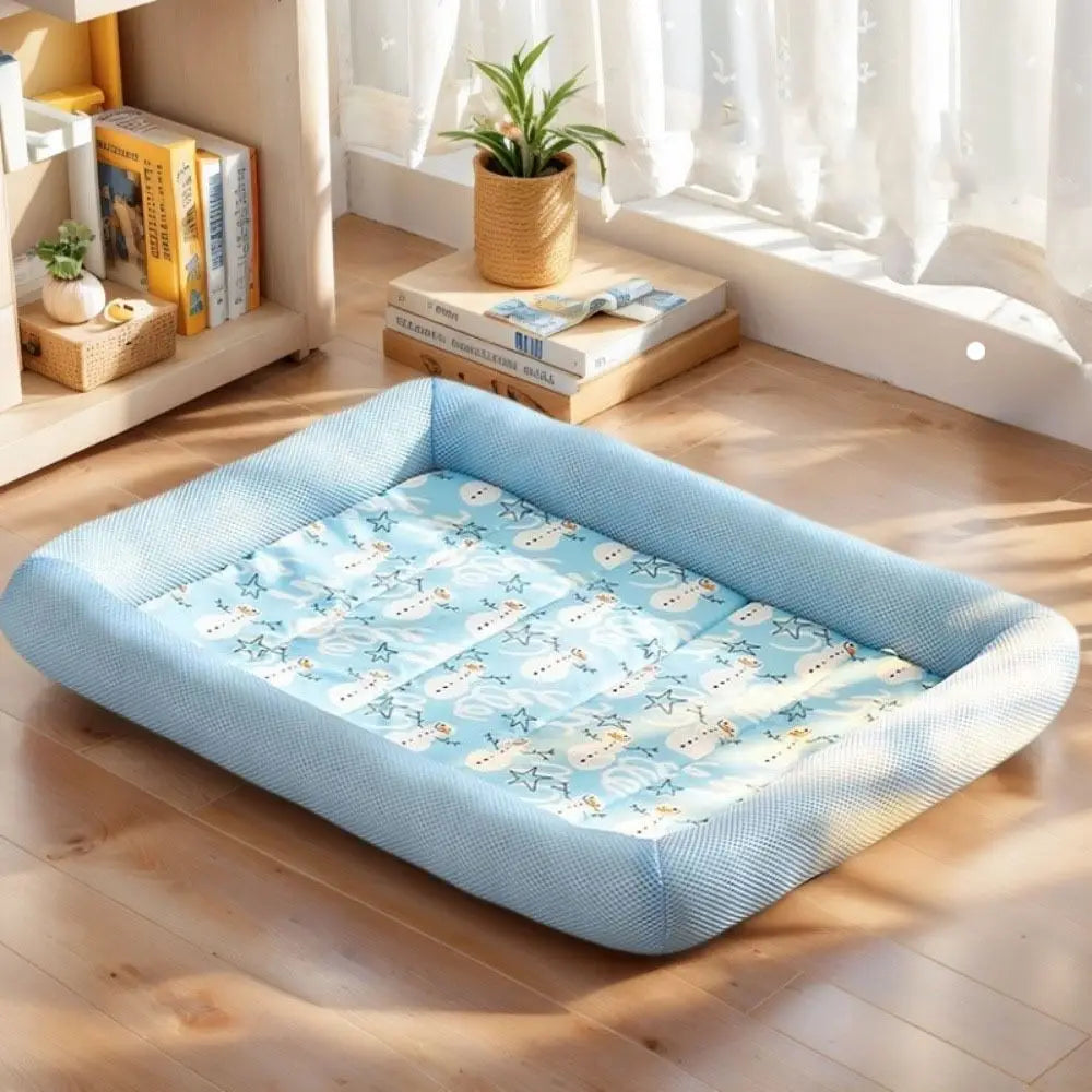 Square Cooling Puppy Bed Breathable Soft Dog - MyPetDollar.com