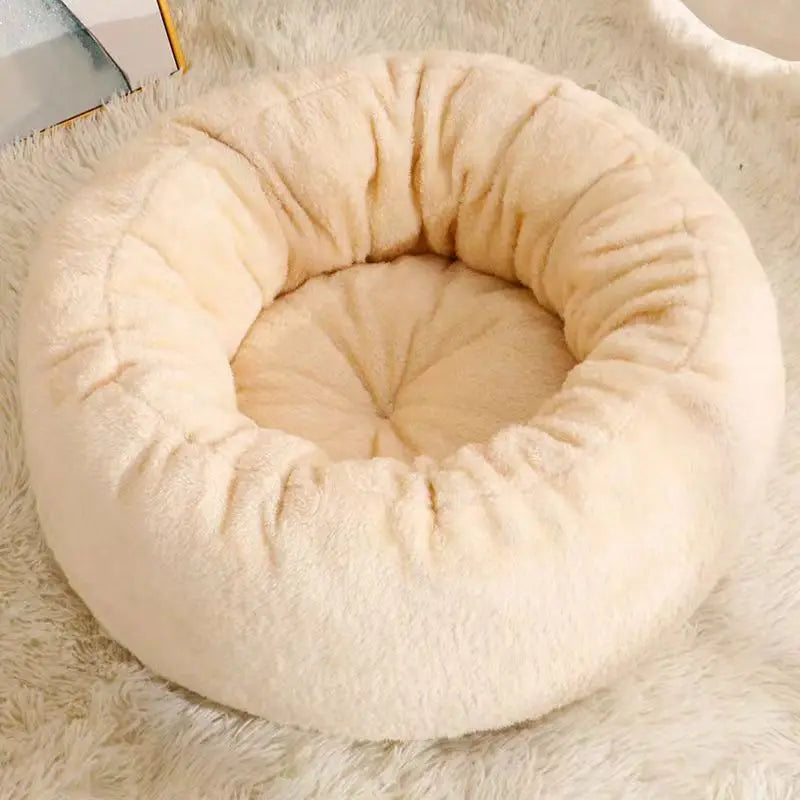All Season Pet Bed Washable Cat Dog Round - MyPetDollar.com
