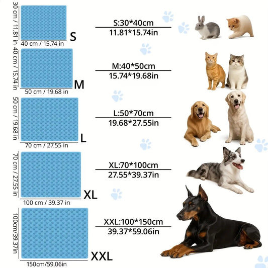 pet cooling mat Non-Slip Washable Cushion - MyPetDollar.com