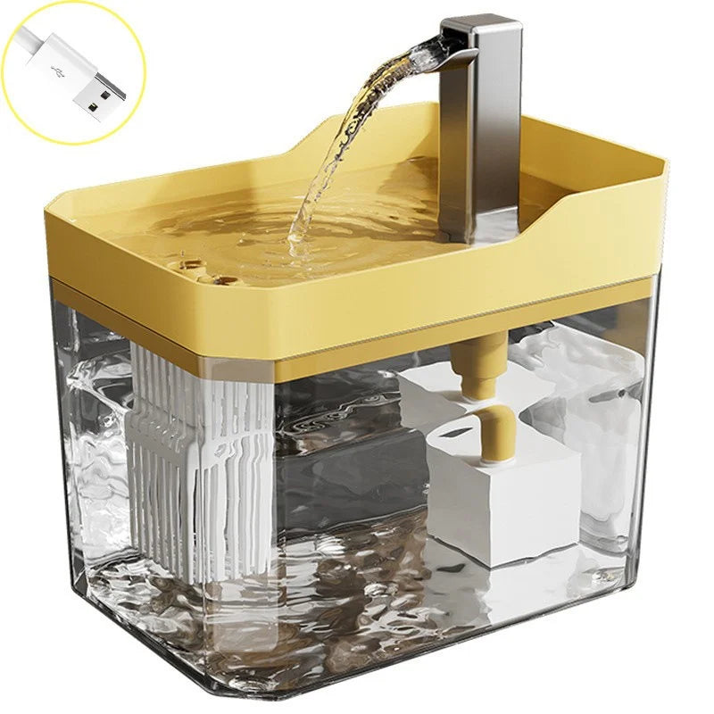 USB Cat Water Fountain with Auto Filter – 3 Colors