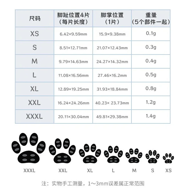 Anti-Slip Dog Paw Pads Detachable Pet Shoe - MyPetDollar.com