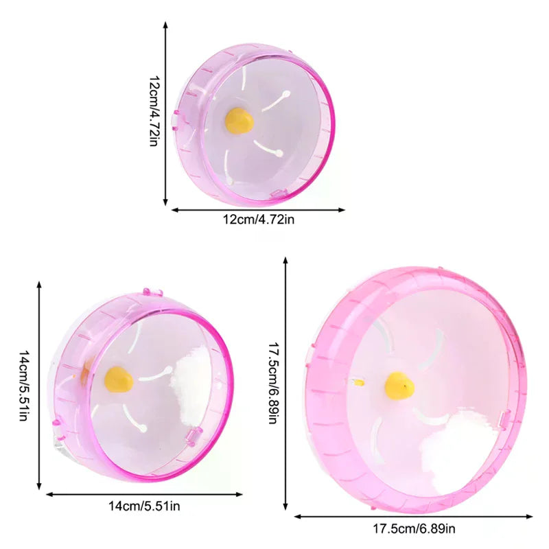 1Pc Hamster Running Disc Toy Silent Small - MyPetDollar.com
