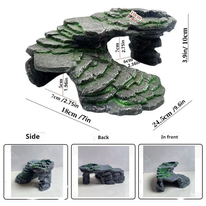 Turtle Platform Rectangular Aquarium Fish - MyPetDollar.com