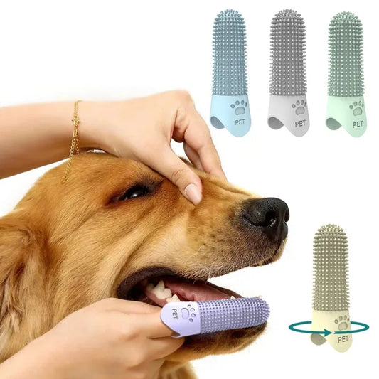 Pet Silicone Cleaning Nail Brush Finger - MyPetDollar.com