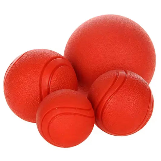 Dog Chew Toy Ball Elastic Rubber Solid Ball - MyPetDollar.com
