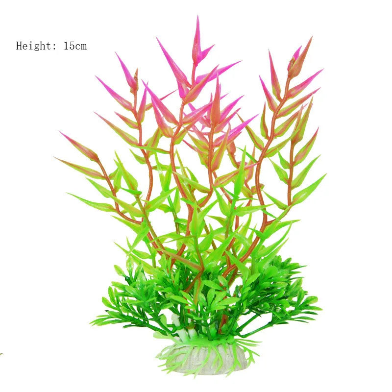 Artificial Aquarium Decor Plants Water Weeds - MyPetDollar.com