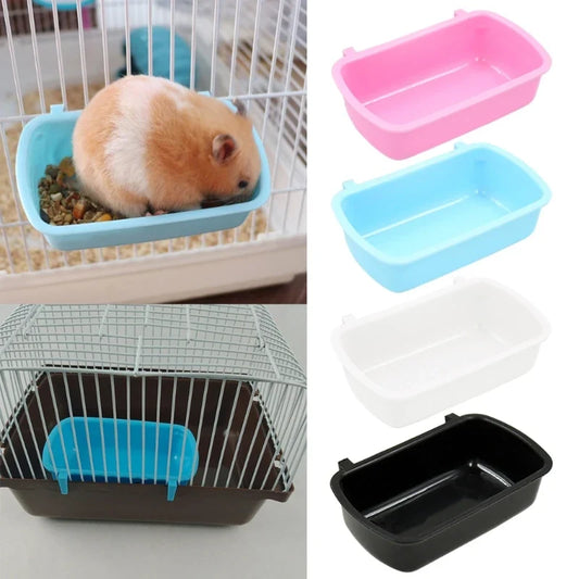 Removable Hamster Bowl Plastic Hanging Pet - MyPetDollar.com