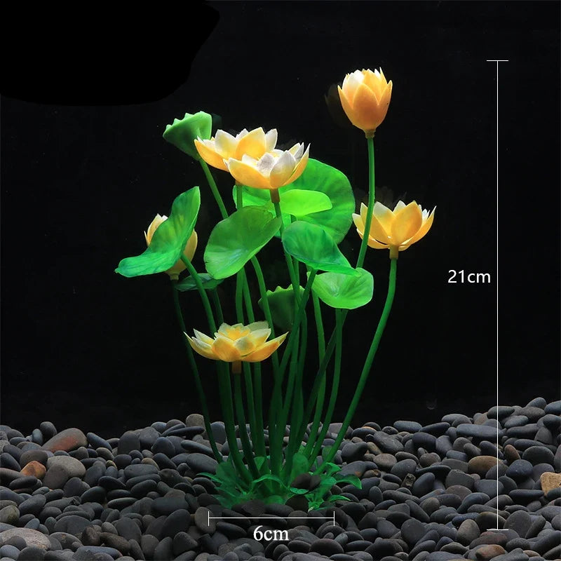 Artificial Aquarium Decor Plants Plastic - MyPetDollar.com