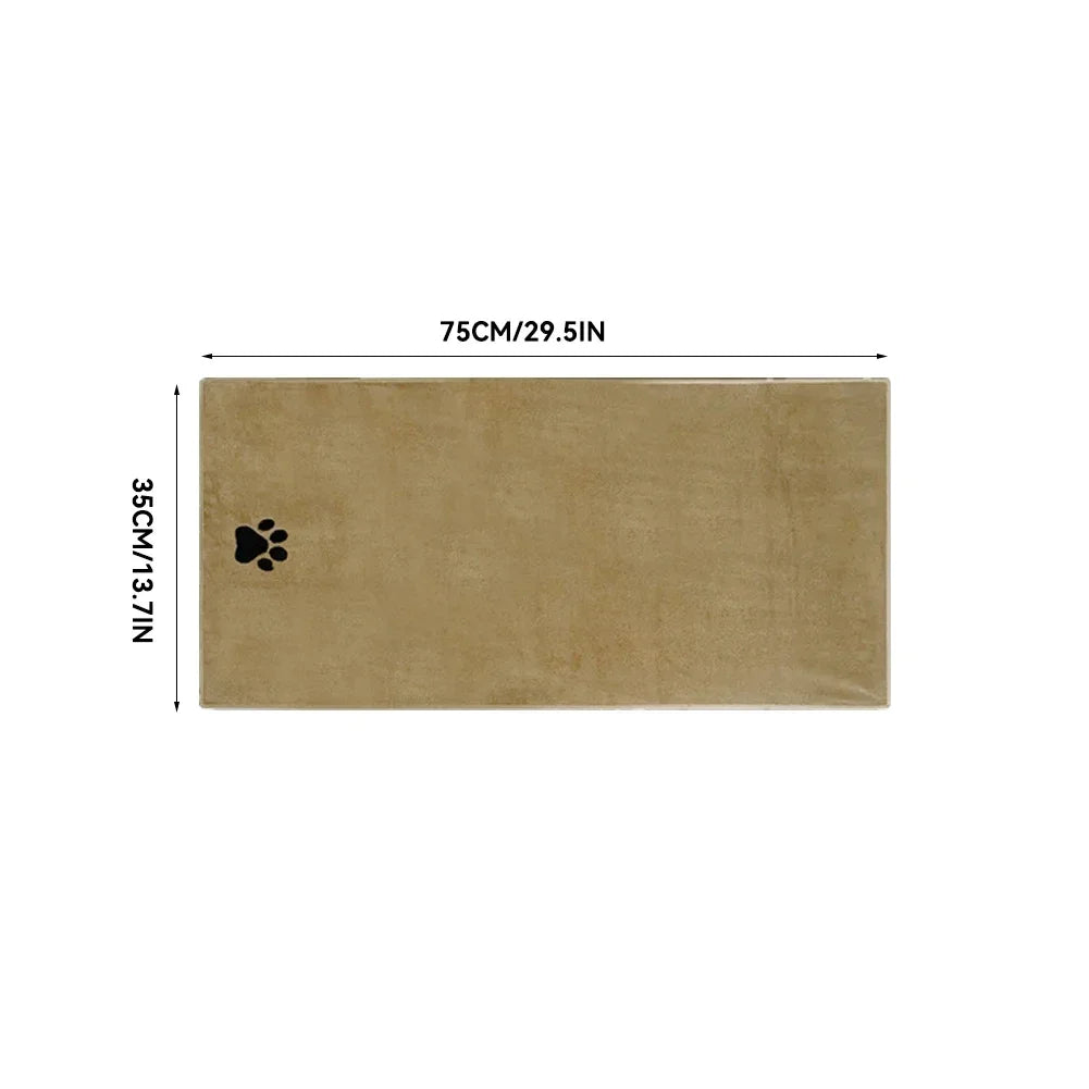 Soft 35 75cm 50 100cm Dogs Grooming Supplies Microfiber Pet Bath