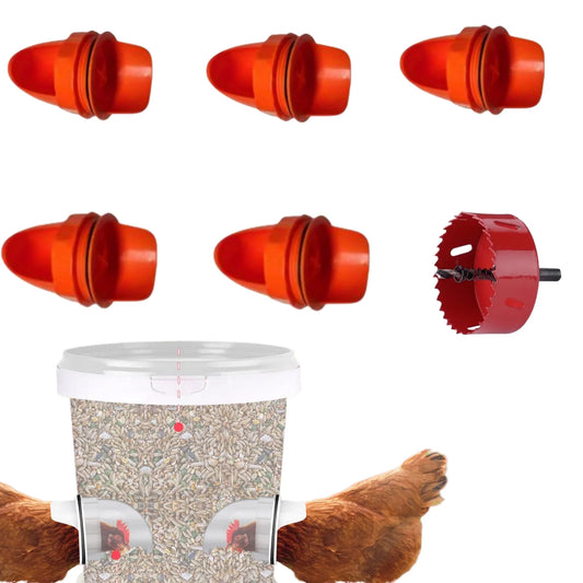 DIY Automatic Chicken Feeder Chicken Feeders - MyPetDollar.com