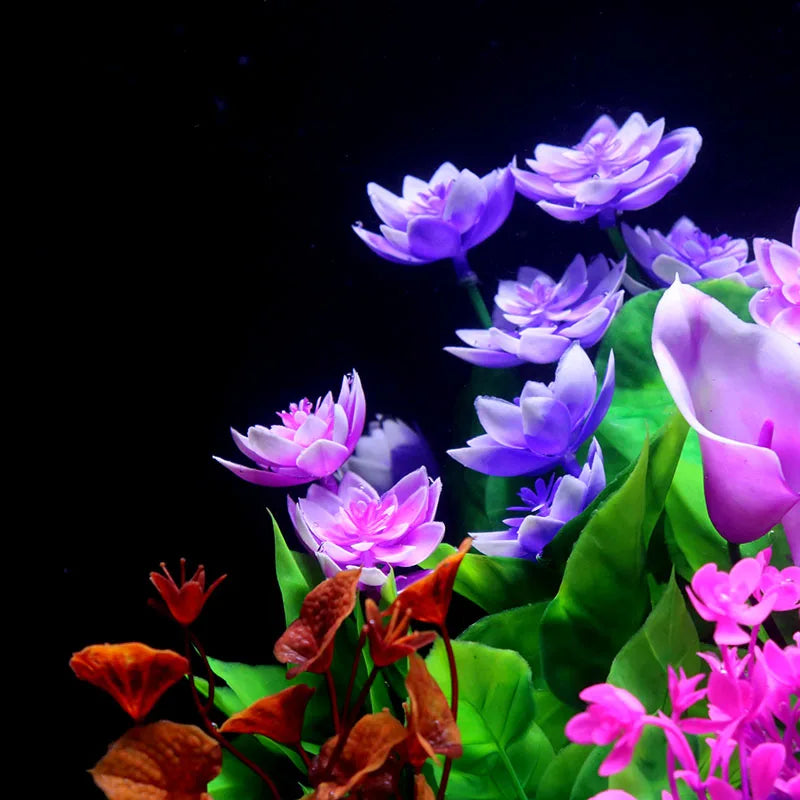 Artificial Water Plant Flower Set Sight of - MyPetDollar.com