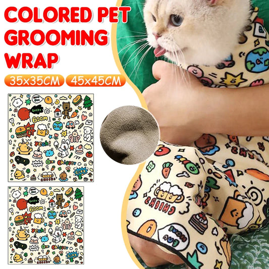 Cat Grooming Wrap Self-Adherent Cat - MyPetDollar.com