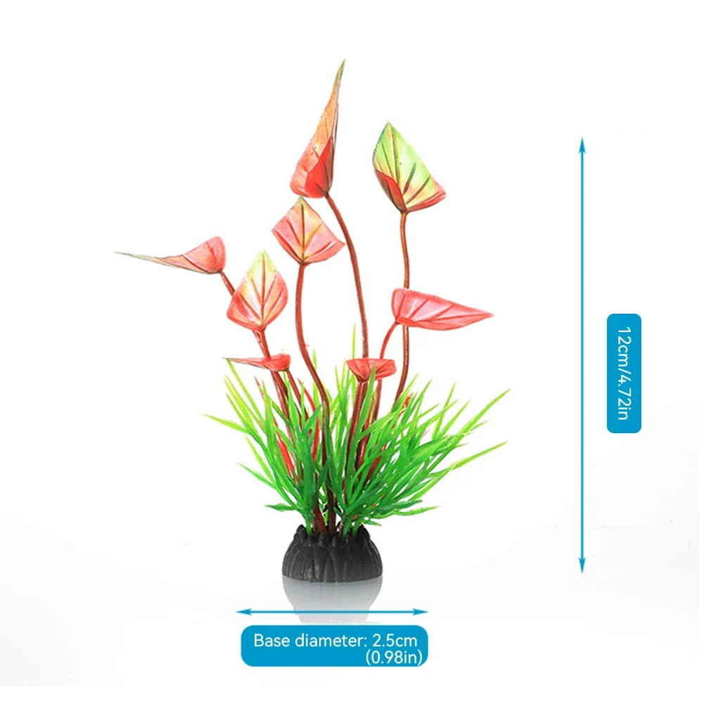 Artificial Aquarium Decor Plants Plastic - MyPetDollar.com