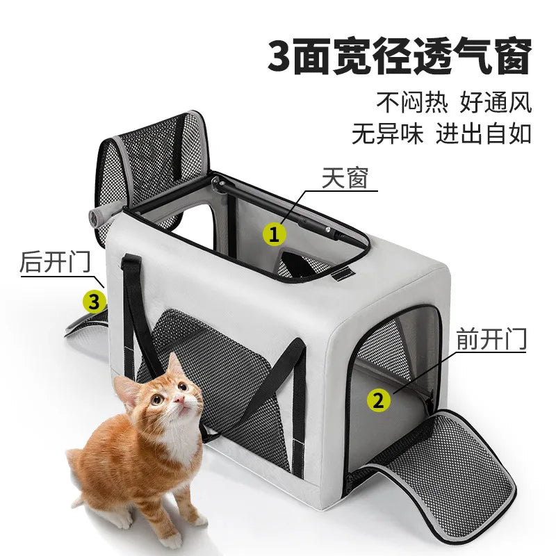 Portable Foldable Pet Hand Cart Lightweight - MyPetDollar.com
