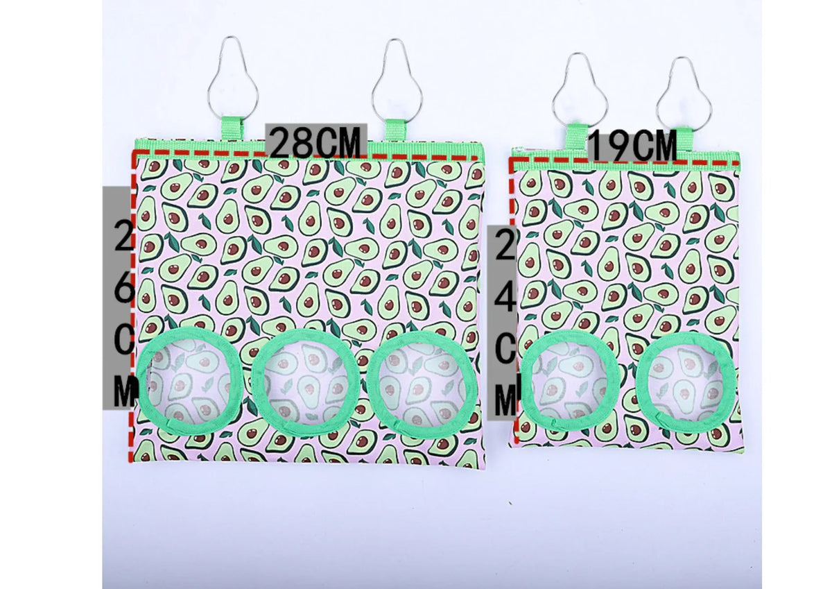 2 Hole/3 Hole Hanging Hay Feeder Bag - MyPetDollar.com