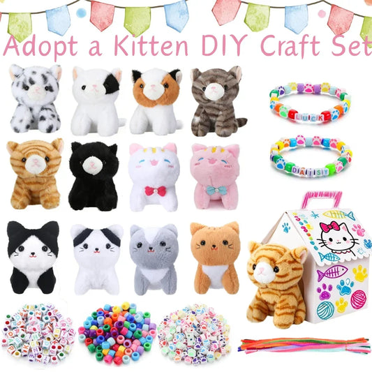 12-24Sets DIY Adopt A Cat Party Favors Cat - MyPetDollar.com