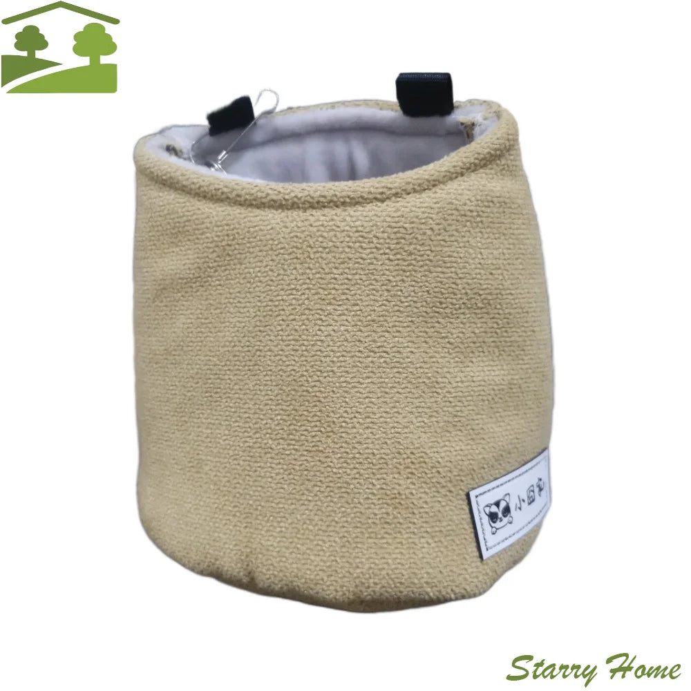 Opening Winter Sugar Glider Pouch - MyPetDollar.com