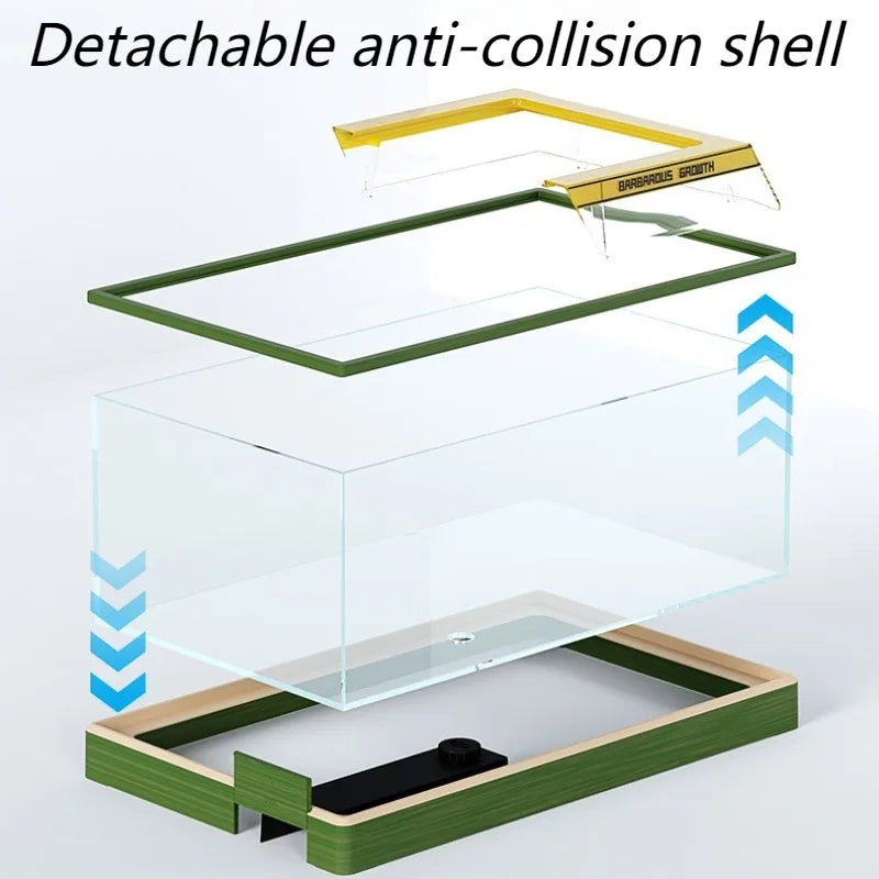 Turtle Terrarium Glass Anti-escape Turtle - MyPetDollar.com