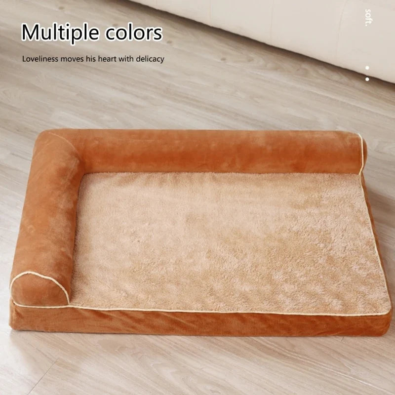 Supportive Dog Lounger Bed with Double - MyPetDollar.com