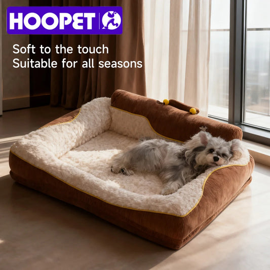 HOOPET 2025 New Large Dog Bed, Winter Warm - MyPetDollar.com