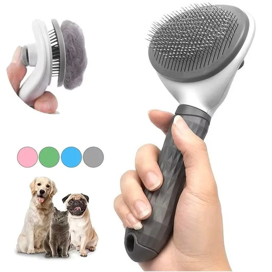 New Pet Dog Brush Cat Comb Self Cleaning Pet - MyPetDollar.com