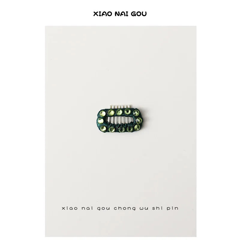 Blackish Green Pet Dog BB Hair Clips New - MyPetDollar.com