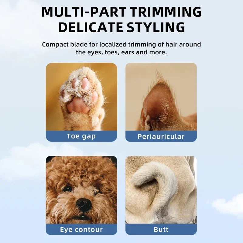 Type C Dog Paw Trimmer with LED Light - MyPetDollar.com