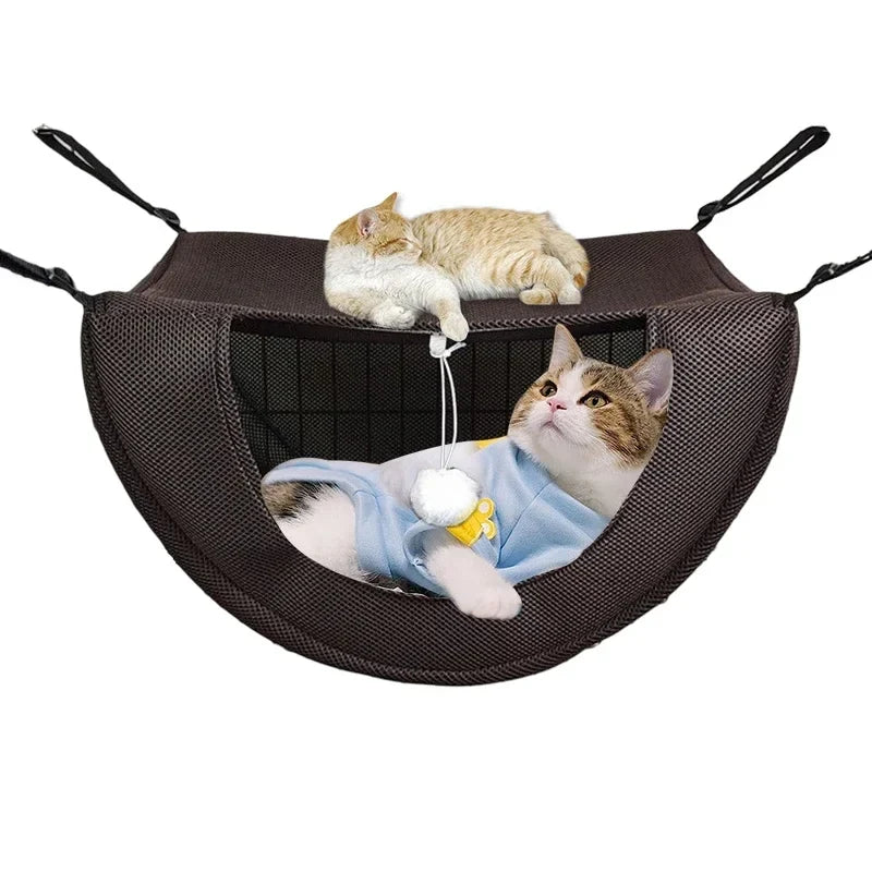 Cat Hammock Pet Cage Hanging Bed Breathable - MyPetDollar.com