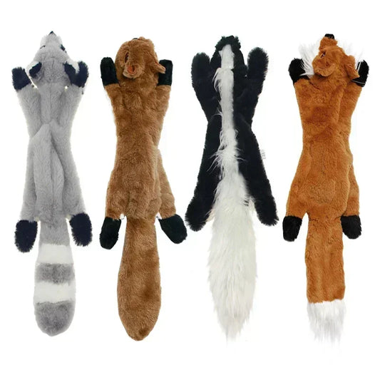Cute Plush Squeak Toys Pet Wolf Rabbit - MyPetDollar.com